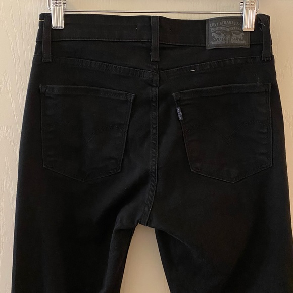 LEVI’S 725 High Rise Bootcut Jeans in Soft Black - 29 - Picture 6 of 14